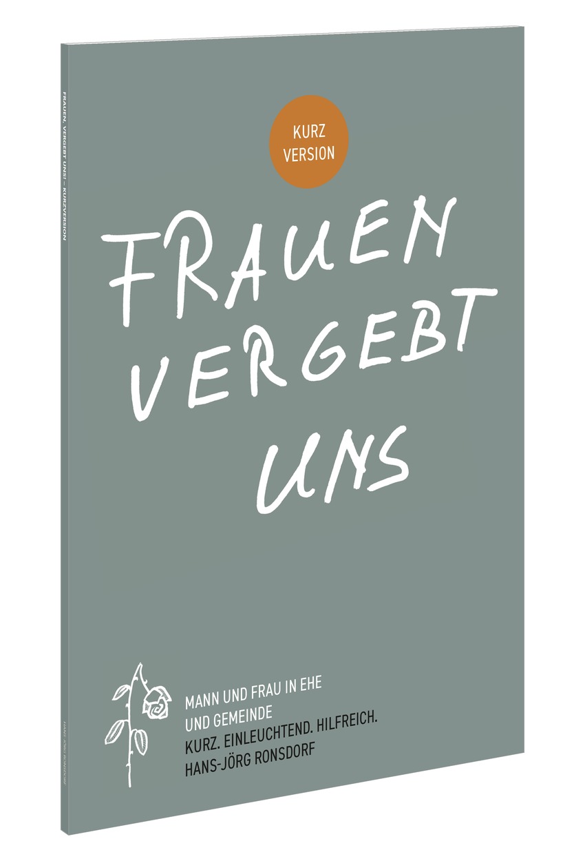 Buchcover: Frauen vergebt uns – Kurzversion