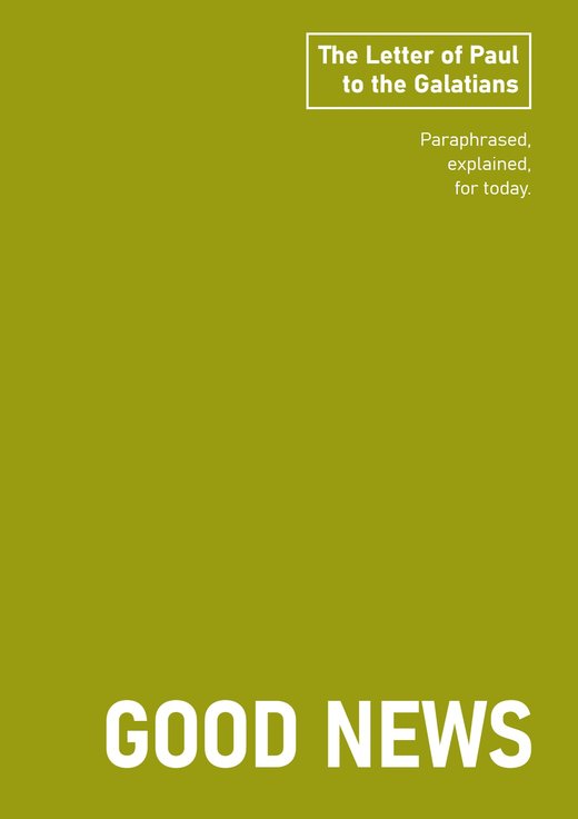 Book cover: Paul’s Letter to the Galatians