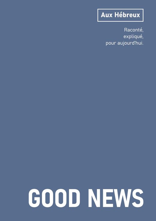Couverture du livre&nbsp;: Aux Hébreux