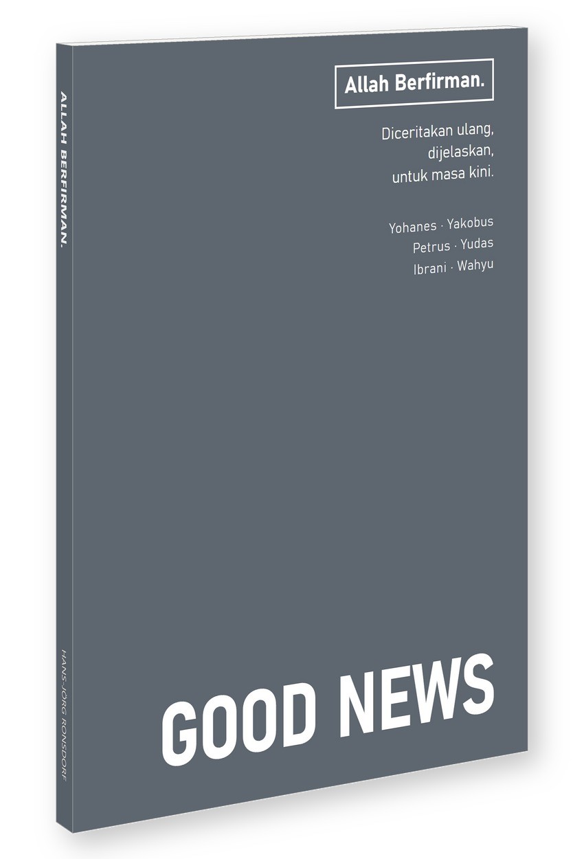 Sampul buku: Allah Berfirman. – Yohanes, Yakobus, Petrus, Yudas, Ibrani, Wahyu